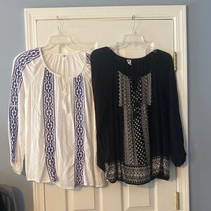 Old Navy Boho tops bundle